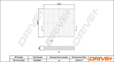 FILTER INNENRAUMLUFT DR!VE+ DP1110120243 0