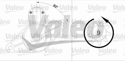 Стартер VALEO 455902 для SUZUKI SUPER