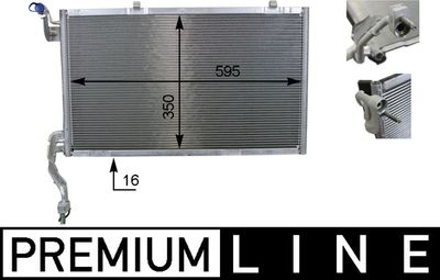 MAHLE Kondensator, Klimaanlage