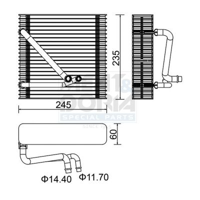 EVAPORATOR AER CONDITIONAT