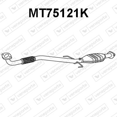 Катализатор VENEPORTE MT75121K для MITSUBISHI LANCER