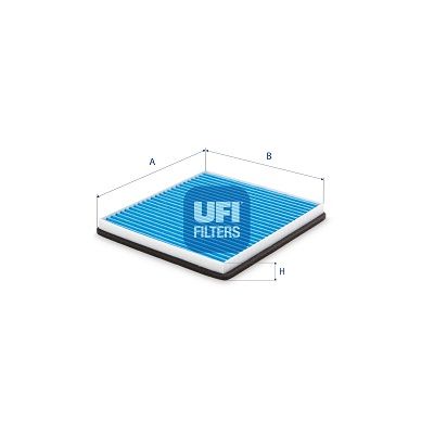 UFI 34.253.00 Фильтр салона  для CHEVROLET  (Шевроле Спарk)
