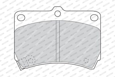BREMSBELAGSATZ SCHEIBENBREMSE FERODO FDB715 1