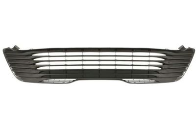 Voorbumper afdekking Voor (geen haakstekker VS-versie, plastic, zwart glanzend) past: TOYOTA CAMRY XV70 07.17-12.20