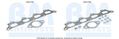 Монтажный комплект, катализатор BM CATALYSTS FK91770 для MITSUBISHI SPACE