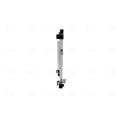 A/C condensator (met droger, (EN) additional fitting elements) past: LEXUS LBX MAZDA 2 TOYOTA AYGO X, YARIS, YARIS CROSS 1.5H 02.20-