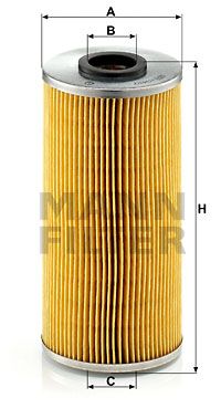 Oljefilter MANN-FILTER H 943/2 t