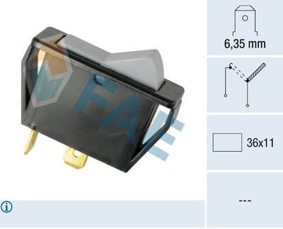COMUTATOR VENTILATOR INCALZIRE/VENTILATIE FAE 62900 1