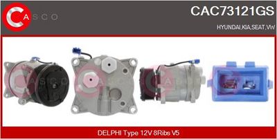 COMPRESOR CLIMATIZARE CASCO CAC73121GS