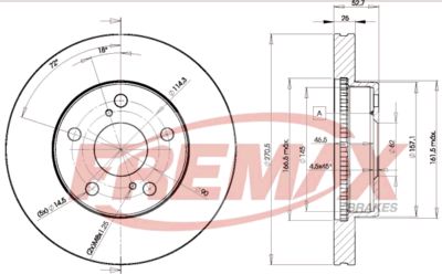 FREMAX BD-2810 Тормозные диски для TOYOTA PREVIA I (_R1_, _R2_) 2.4 4WD (TCR21_, TCR20_) FREMAX BD-2810 Тормозные диски для TOYOTA PREVIA I (_R1_, _R2_) 2.4 4WD (TCR21_, TCR20_)