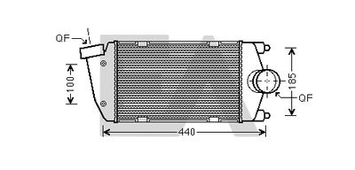 Интеркулер EACLIMA 36A58005 для PORSCHE 911