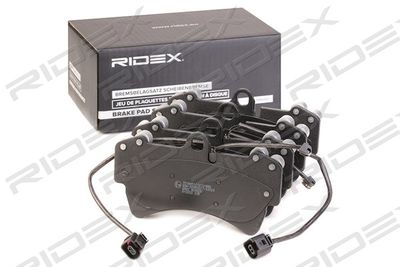 Комплект тормозных колодок, дисковый тормоз RIDEX 402B1324 для VW TOUAREG
