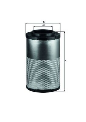 MAHLE Oro filtras