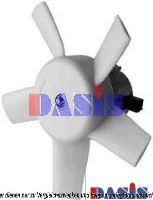 Вентилятор, охлаждение двигателя AKS DASIS 098110N для FORD ESCORT