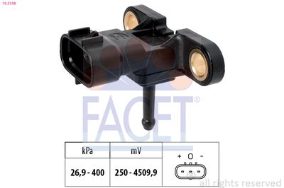 FACET MAP sensor Made in Italy - OE Equivalent (10.3198)