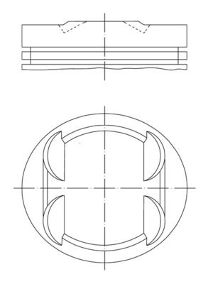 Zuiger - 0026501 - MAHLE