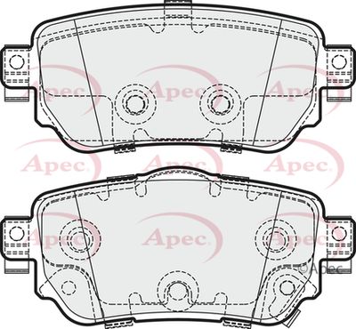 Brake Pad Set APEC PAD2013