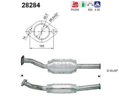 Katalizator AS 28284