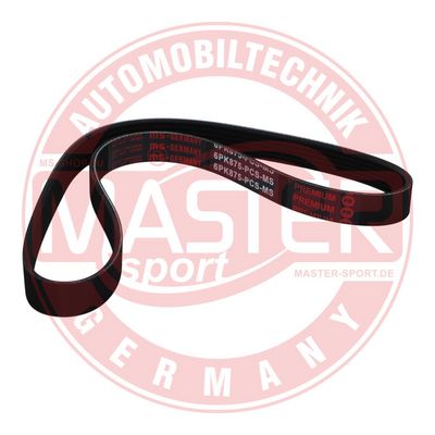Ozubený klinový remeň MASTER-SPORT GERMANY 6PK875-PCS-MS