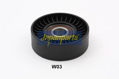 JAPANPARTS Kreipiantysis skriemulys, V formos rumbuotas diržas