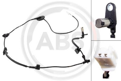 датчик, обороти на колелото A.B.S. 33156