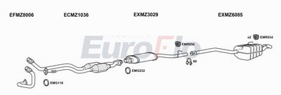 Układ wydechowy EUROFLO MZC28283001A00