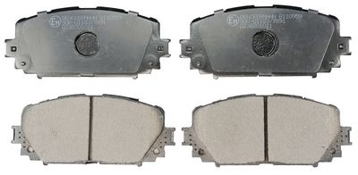 Комплект тормозных колодок, дисковый тормоз B110959