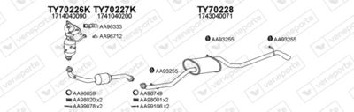 ABGASANLAGE VENEPORTE 700203