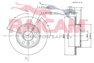 RAICAM RD00664 Тормозные диски для IVECO TRAKKER AD 260T45 W, AD 380T45 W, AT 260T45 W, AT 380T45 W RAICAM RD00664 Тормозные диски для IVECO TRAKKER AD 260T45 W, AD 380T45 W, AT 260T45 W, AT 380T45 W