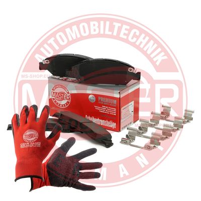 Zestaw klocków hamulcowych, hamulce tarczowe MASTER-SPORT GERMANY 13046190152N-SET-MSP