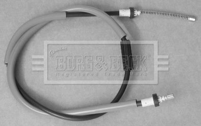 Cable Pull, parking brake Borg & Beck BKB3198