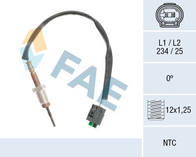 FAE Sensor, uitlaatgastemperatuur (68600)