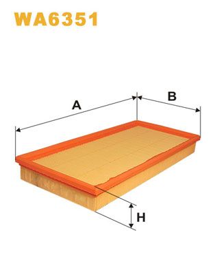 Air Filter WIX FILTERS WA6351