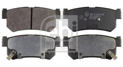 Brake Pad Set, disc brake 170638