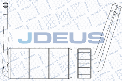 JDEUS M-2020170 Радиатор печки  для LAND ROVER FREELANDER (Ленд ровер Фрееландер)