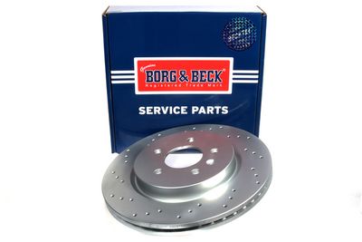 спирачен диск BORG & BECK BBD6114S