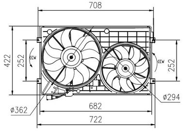 Fan, engine cooling 47394