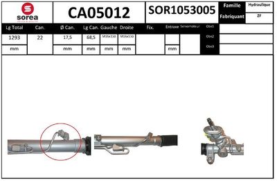 Řídicí mechanismus EAI CA05012