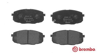 SET PLACUTE FRANA FRANA DISC BREMBO P30034 1