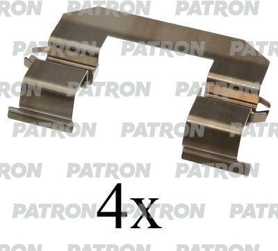 Комплектующие, колодки дискового тормоза PATRON PSRK1093 для HYUNDAI EQUUS