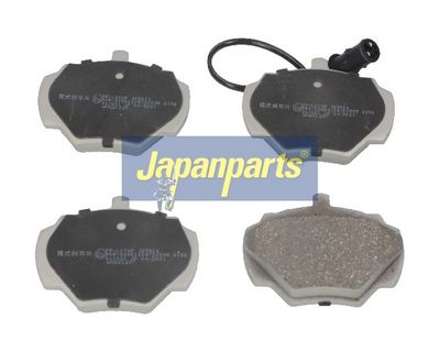 JAPANPARTS Stabdžių trinkelių rinkinys, diskinis stabdys