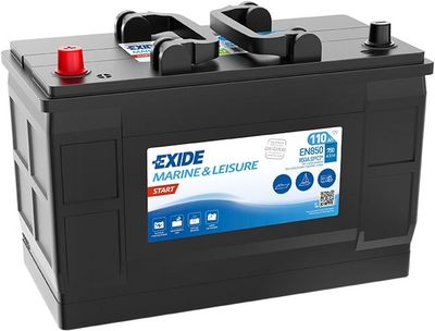 Batterij 12V 110Ah/750A (EN) MARINE/RV  (EN) START (L+ Standaard terminal) 349x175x235 B00 - geen montageflens (Beginnen)