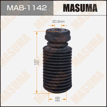 MASUMA MAB-1142 Комплект пыльника и отбойника амортизатора  для NISSAN SERENA (Ниссан Серена)