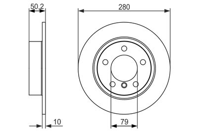 Brake Disc 0 986 479 728