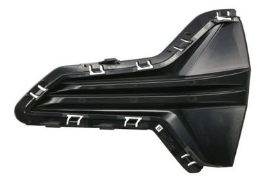 Bumperrooster plug Voor Rechts (Buitenkant, plastic, zwart glanzend, BASIS) past: BMW 3 G20, G21 10.18-06.22