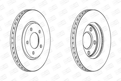 BREMSSCHEIBE CHAMPION 563030CH 1