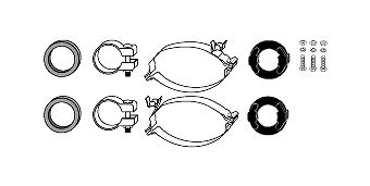 SET MONTARE SISTEM DE ESAPAMENT