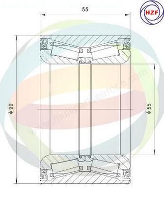 Multiparts 70-400013 Подшипник ступицы  для DAEWOO (Деу)