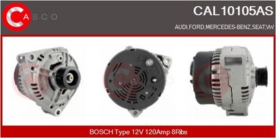 GENERATOR / ALTERNATOR CASCO CAL10105AS