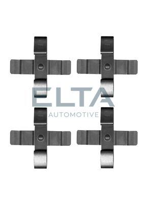 Комплектующие, колодки дискового тормоза ELTA AUTOMOTIVE EA8841 для PORSCHE PANAMERA